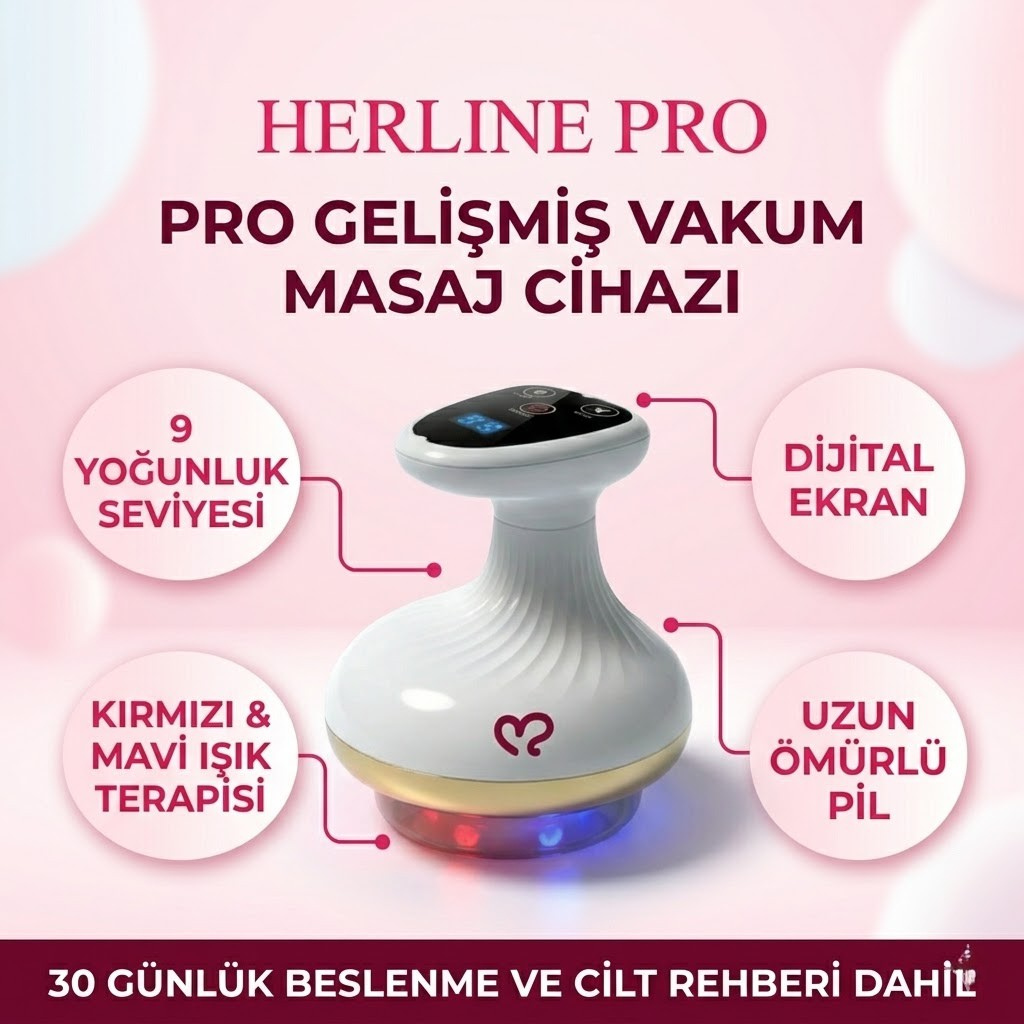 Herline 4'ü 1 Arada Masaj Aleti (Selülit, Lipödem, Lenfödem)
