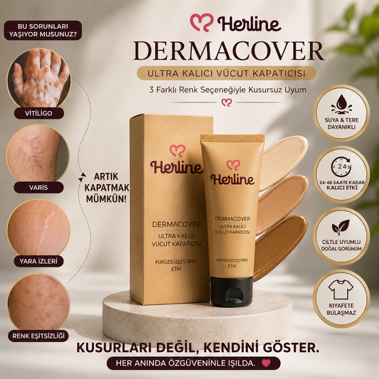 Herline DermaCover Ultra (Kalıcı Vücut Kapatıcısı)