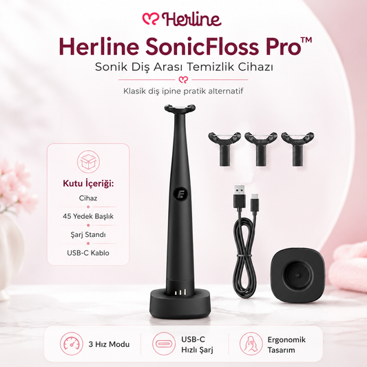 Herline SonicFloss Pro Sonik Diş Arası Temizlik Cihazı