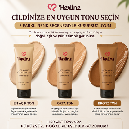 Herline DermaCover Ultra (Kalıcı Vücut Kapatıcısı)