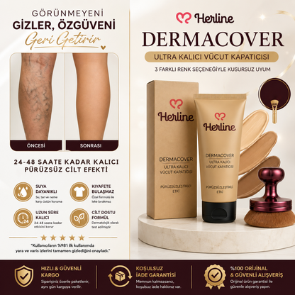 Herline DermaCover Ultra (Kalıcı Vücut Kapatıcısı)