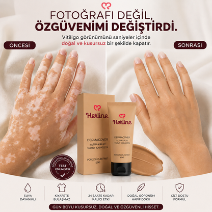 Herline DermaCover Ultra (Kalıcı Vücut Kapatıcısı)