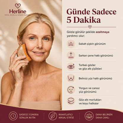 Herline SculptBrush™ Yüz Şekillendirici Masaj Fırçası