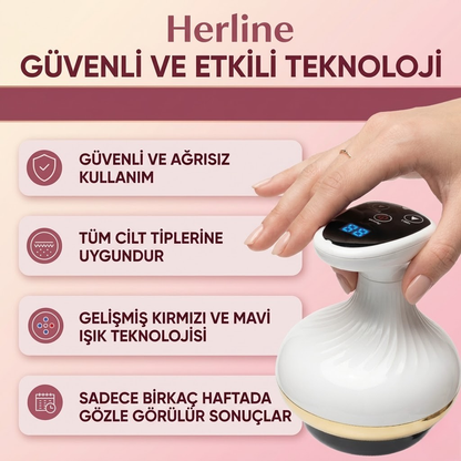 Herline 4'ü 1 Arada Masaj Aleti (Selülit, Lipödem, Lenfödem)