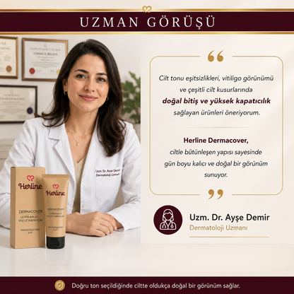 Herline DermaCover Ultra (Kalıcı Vücut Kapatıcısı)