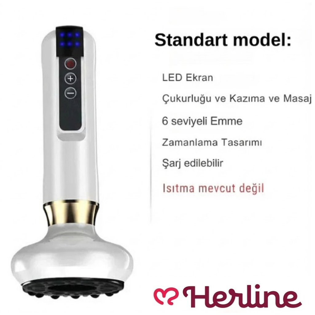 Herline Selülit Karşıtı Masaj Aleti( 7-Etkili Derin Dönüşüm Mekanizmalı)
