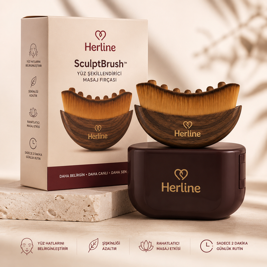 Herline SculptBrush™ Yüz Şekillendirici Masaj Fırçası