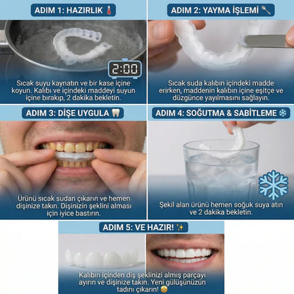 Herline SmileForm Profil Diş Estetik Seti ( Alt Üst Set )